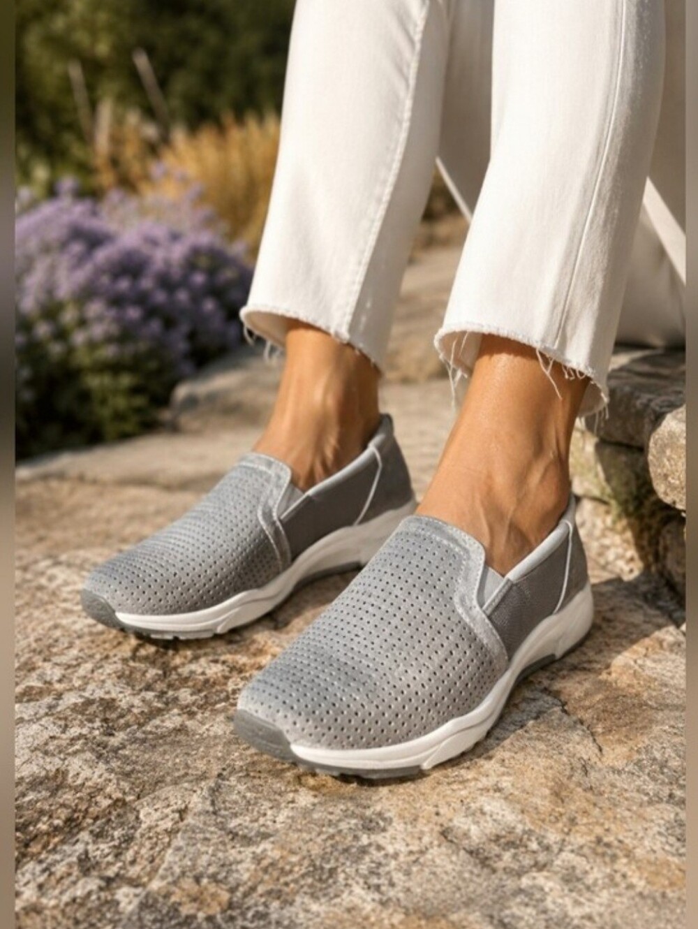 Dansko Halle Suede Slip-On Sneakers Size 6.5